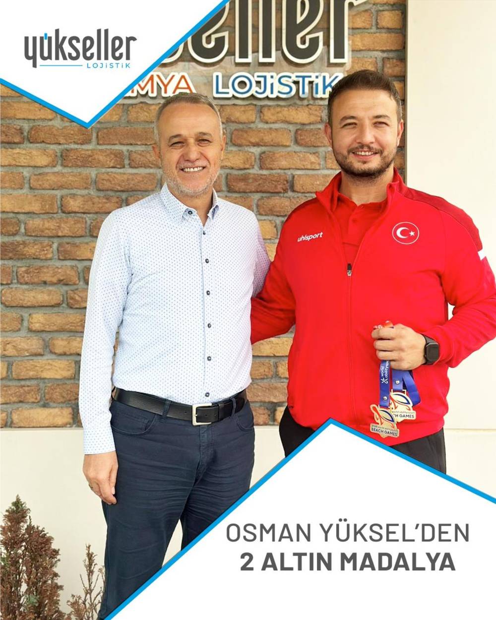 Double Gold Medal Success from Our Sponsored Athlete Osman Yüksel